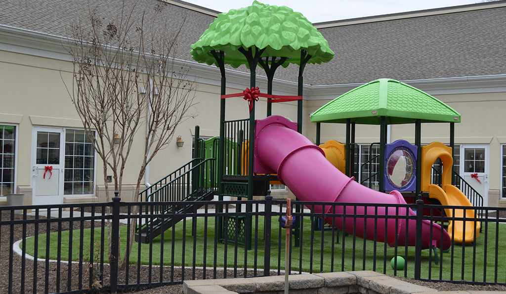 Playscape at the Child Development Center at Westminster Canterbury Richmond in Richmond, VA