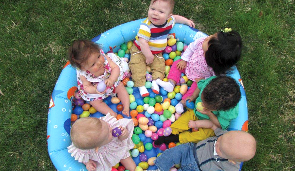 Children Playing Together at Westminster Canterbury Richmond in Richmond, VA